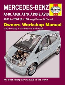 Haynes Werkplaatshandboek Mercedes-Benz A-Class benzine & diesel (1998-2004) 4748