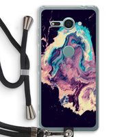 Cosmic Silence: Sony Xperia XZ2 Compact Transparant Hoesje met koord