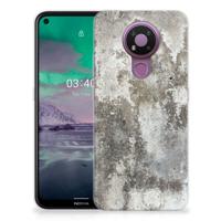 Nokia 3.4 | TPU | Siliconen hoesje | Beton Print