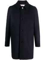 FURSAC classic-collar trench coat - Bleu