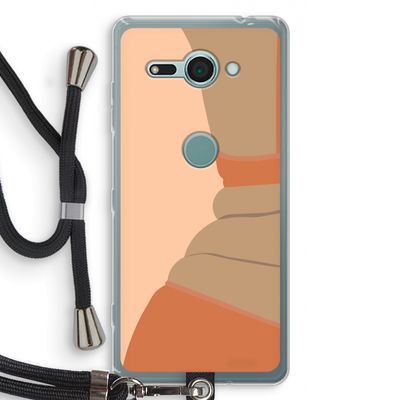 Bikini: Sony Xperia XZ2 Compact Transparant Hoesje met koord