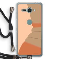 Bikini: Sony Xperia XZ2 Compact Transparant Hoesje met koord