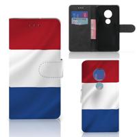 Motorola Moto G7 Play | Bookstyle Case | Nederlandse Vlag