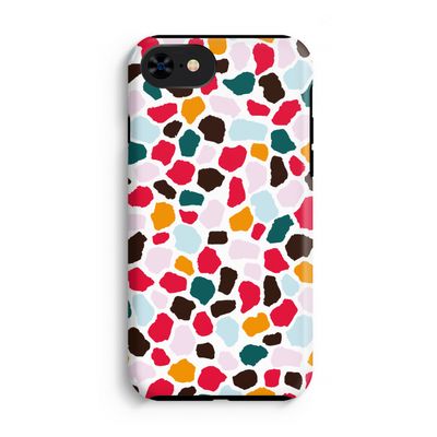 Colored Giraffe: iPhone SE 2020 Tough Case