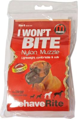 Mikki Muzzle muilband nr. 8 - Gebr de boon