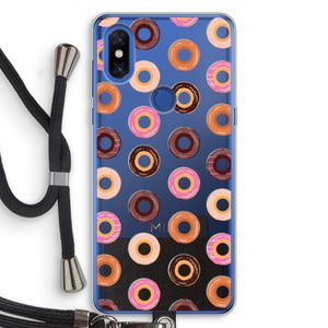 Donuts: Xiaomi Mi Mix 3 Transparant Hoesje met koord