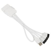 Lian Li Lian Li PW-U2TPAW USB Hub - weiß USB-adapter Lian Li Lian Li PW-U2TPAW USB Hub - weiß USB-adapter
