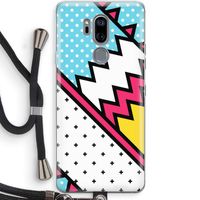 Pop Art #2: LG G7 Thinq Transparant Hoesje met koord