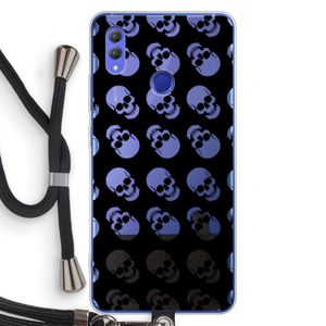 Musketon Skulls: Honor Note 10 Transparant Hoesje met koord