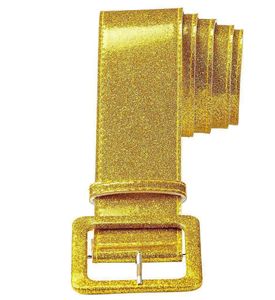 Glamour Riem Glitter Goud 120cm