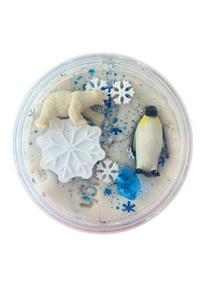 Natuurlijke speelklei Winterwonderland van SensoryFun