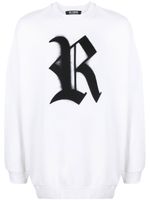 Raf Simons sweat à logo imprimé - Blanc - thumbnail