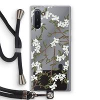 Blossoming spring: Samsung Galaxy Note 10 Transparant Hoesje met koord