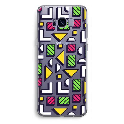 8-bit N°4: Samsung Galaxy S8 Plus Transparant Hoesje