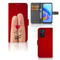 OPPO A76 | A96 | Wallet Case | met Pasjes | Liefde - Origineel Romantisch Cadeau