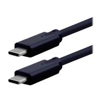 ROLINE USB3.2 Gen2x2 Kabel, C-C, M/M, 20Gbit/s, 240W, zwart, 1 m - thumbnail