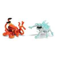 Figurine del duo Lava Octopus vs Ice Bug, SCHLEICH 70826 Creature Eldrador, per bambini dai 6 anni