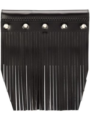 Comme Des Garçons Wallet portefeuille frangé - Noir