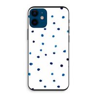 Blauwe stippen: iPhone 12 mini Biologisch afbreekbaar hoesje
