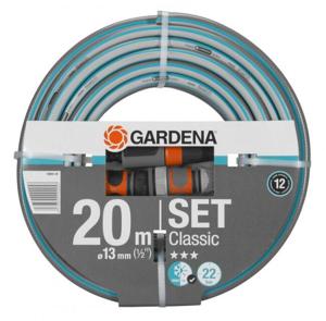 Gardena Wandslanghouder 20m Classic E5 - Complete Tuinslangset met Praktische Houder en Accessoires