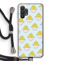 Citroenen: Samsung Galaxy A32 5G Transparant Hoesje met koord