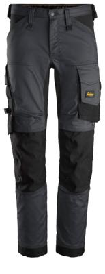 Snickers Workwear 6341 Werkbroek grijs/zwart - maat 56