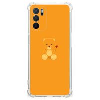 OPPO A16 | A16s | A54s Stevig Bumper Hoesje Baby Beer - thumbnail