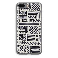 Marrakech print: iPhone 8 Plus Transparant Hoesje