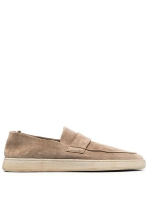 Officine Creative mocassins Herbie en daim - Tons neutres
