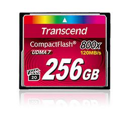 Transcend Premium 800x CF-kaart 256 GB