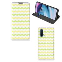 OnePlus Nord CE 5G | Hoesje met Magneet | Waves Yellow