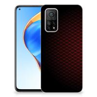 Xiaomi Mi 10T | 10T Pro | TPU bumper | Geruit Rood