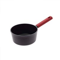 Steelpan/sauspan - Alle kookplaten geschikt - zwart - dia 19 cm   -