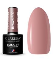 Claresa uv/led gellak 5ml brown 302 take me to the river