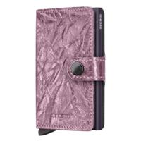 SECRID Miniwallet Metallic Roze - Pasjeshouder dames