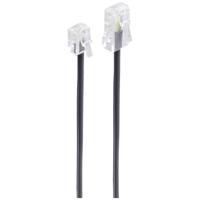 Shiverpeaks ISDN Aansluitkabel [1x RJ11-stekker 6p4c - 1x RJ45-stekker 8p4c] 3 m Zwart