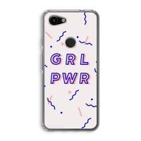 GRL PWR: Google Pixel 3a Transparant Hoesje