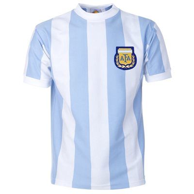 Argentinië Retro Voetbalshirt WK 1986