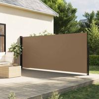 VidaXL Windscherm uittrekbaar 160x500 cm taupe VidaXL Windscherm uittrekbaar 160x500 cm taupe