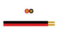Enzo Luidsprekersnoer 2 x 0,5 gmm rood/zwart - 1394519