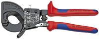 Knipex kabelschaar (ratelprincipe) met meer-componentengrepen 250 mm - 9531250