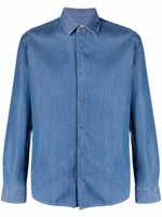Altea chemise en jean à boutonnière - Bleu
