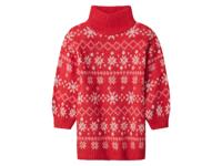lupilu Kinder kerstjurk (Rood, 122/128)