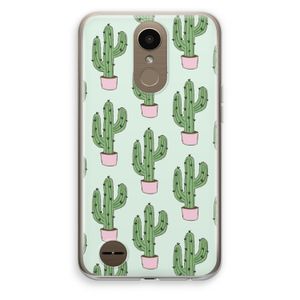 Cactus Lover: LG K10 (2017) Transparant Hoesje