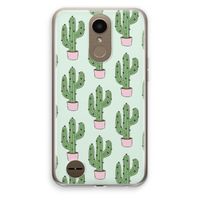 Cactus Lover: LG K10 (2017) Transparant Hoesje