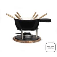 Traditionele fondueset - LIVOO - MEN426N - 2,6L - 6 personen - Geëmailleerd gietijzer - 6 vorken - Caquelon geschikt voor alle warmtebronnen