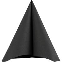 Creativ Company Servetten, afm 40x40 cm, 60 gr, zwart, 20 stuk/ 1 doos
