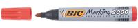 Bic permanent marker 2000-2300 rood, schrijfbreedte 1,7 mm, ronde punt