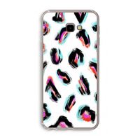 Cheetah color: Samsung Galaxy J4 Plus Transparant Hoesje