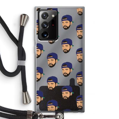 Drake Away: Samsung Galaxy Note 20 Ultra / Note 20 Ultra 5G Transparant Hoesje met koord